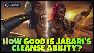 Jabari Panthers cleanse ability  MCOC [upl. by Roxie751]