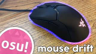 How to fix Mouse Drift in osu [upl. by Haneekas318]