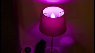 Philips hue E14 bulb Unboxing and Setup [upl. by Cordier]