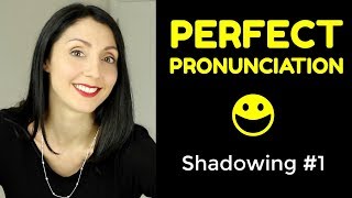 PERFECT ENGLISH PRONUNCIATION  Shadowing Lesson 1  LIVE English Lesson with Anna English [upl. by Yrrat]