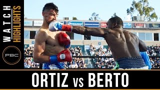 Ortiz vs Berto HIGHLIGHTS April 30 2016  PBC on FOX [upl. by Roxine]