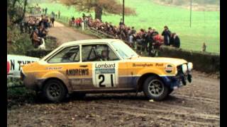 Great Retro Rally action from the 1970s [upl. by Benton]