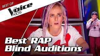 TOP 10  Surprising YOUNG RAPPERS in The Voice Kids [upl. by Pegeen]