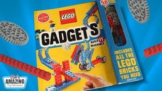 Klutz Lego Gadgets Book Review [upl. by Kaenel173]