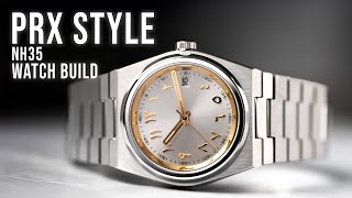 PRX Style Two Tone Dial Watch Build [upl. by Marjana]