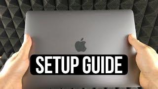 How to SetUp New MacBook Air  first time turning on Manual  step by step guide [upl. by Lainahtan]