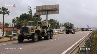 État urgence sanitaire  Larmée fait son entrée à Casablanca [upl. by Annahvas920]