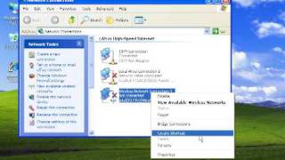 How to connect Windows XP to your wireless network [upl. by Ettenel]