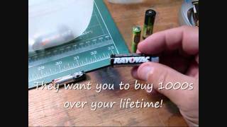 Recharging Alkaline Batteries for Dummies [upl. by Ainevuol266]