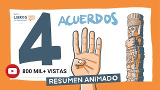 LOS 4 ACUERDOS de Miguel Ruiz  Resumen Animado [upl. by Nelrah]