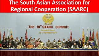 South Asian Association for Regional Cooperation  SAARC [upl. by Krute]