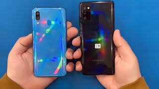 Samsung Galaxy A41 vs Samsung Galaxy A40 [upl. by Bashemath]