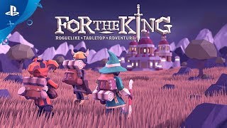 For The King  Launch Trailer  PS4 [upl. by Ossy224]