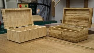 How to make a wooden box  269 [upl. by Letnuahs]