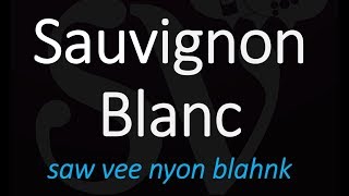 Sauvignon Blanc  How to Say it French Wine Pronunciation [upl. by Yemar407]