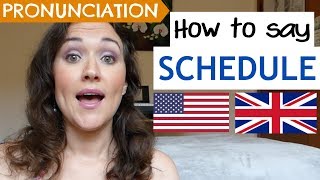 How to Pronounce SCHEDULE US UK amp Australian pronunciation [upl. by Lavicrep]