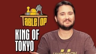 King of Tokyo Totalbiscuit Greg Zeschuk Craig Benzine and Wil Wheaton on Tabletop SE2EP4 [upl. by Ahsieyt372]