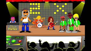 2 Times Table Song  Percy Parker  Wave Your Arms In The Air With Percy  with animation and lyrics [upl. by Otreblada]