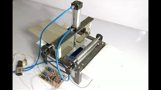 Air Powered Pneumatic Punching Machine [upl. by Cogn873]