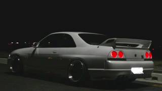 R33 GTR フルストレートマフラー [upl. by Eikcor]