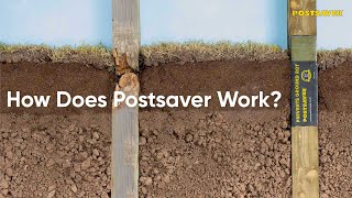 How Does Postsaver Stop Your Fence Posts Rotting [upl. by Martz]