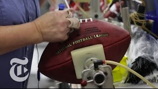 Inside a Wilson Football Factory  The New York Times [upl. by Azelea]