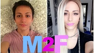 Male to Female  Makeup Transformation [upl. by Synn921]