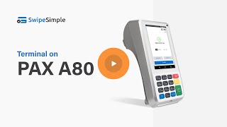 LIVE demo SwipeSimple Terminal on PAX A80 [upl. by Durware]