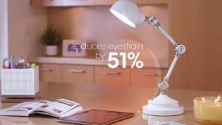 OttLite Wellness Series  Revive LED Desk Lamp [upl. by Leatrice272]