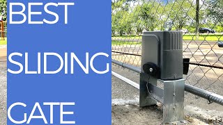 COZ Automatic Sliding Gate REVIEW amp HOW TO INSTALL [upl. by Tally654]