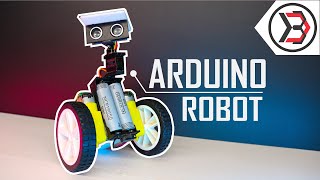 How to Make A Simple And Easy Arduino Robot For Science Project [upl. by Ahsinned]