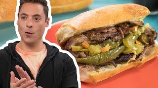 Jeff Mauro Makes an Italian Beef Sandwich  The Kitchen  Food Network [upl. by Cuda655]