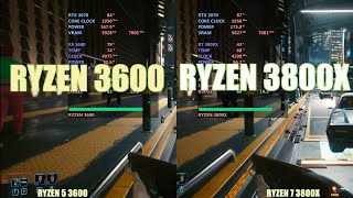 Ryzen 5 3600 vs Ryzen 7 3800x [upl. by Lichter]