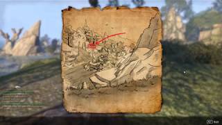 ESO  Elder Scrolls Online  Summerset Treasure Map II [upl. by Airetak43]