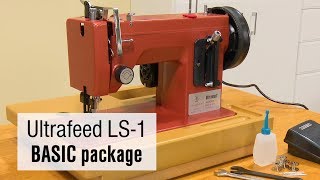 Sailrite Ultrafeed® LS1 BASIC Walking Foot Sewing Machine Previous Version [upl. by Pulcheria]