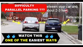 PARALLEL PARKING Easy and Simple  Method 1  How to do Parallel Parking  Toronto Drivers [upl. by Ecnerat161]