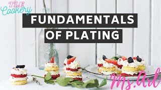 Fundamentals of Plating  TLE  Cookery [upl. by Dranyam613]