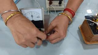 Class XII Physics Experiment Conversion of Galvanometer into voltmeter [upl. by Oneladgam]