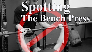 How to Spot the Bench Press  On the Platform [upl. by Atiuqat]