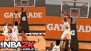 NBA 2K MOBILE Alley Oop Tutorial How to Throw LOBS in NBA 2K MOBILE [upl. by Yedrahs682]