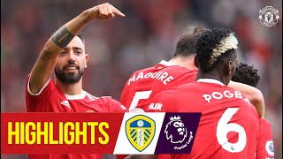 Bruno and Pogba star as five star United beat Leeds  Manchester United 51 Leeds  Highlights [upl. by Paige]