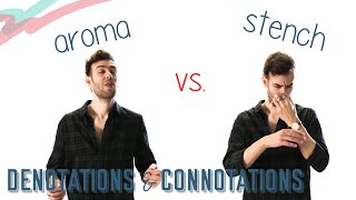 DENOTATIONS amp CONNOTATIONS  English Lesson [upl. by Anamor655]