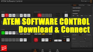 How to Download amp Connect ATEM Software Control ATEM Mini Pro Tutorial [upl. by Greenwald]