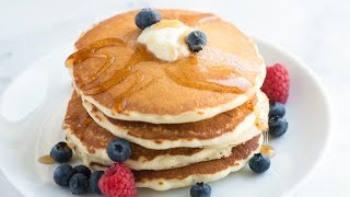 Easy Fluffy Pancakes Recipe [upl. by Frick286]