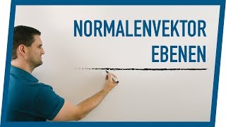 Normalenvektor bei Ebenen  Mathe by Daniel Jung [upl. by Anaeda560]