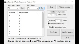 Keyboard Auto Clicker [upl. by Koah]