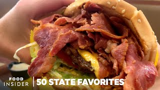 Popular FastFood Restaurants In Every State  50 State Favorites [upl. by Sinnel]