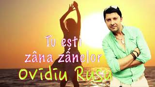 Tu Esti Zana Zanelor  Ovidiu Rusu Live Full Video [upl. by Arbua174]