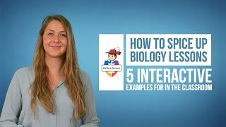 How to teach biology in a creative way  5 interactive examples for in the classroom [upl. by Xuaegram576]