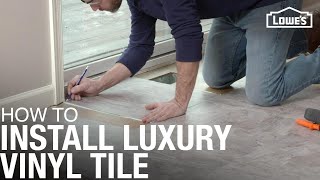 How To Install Luxury Vinyl Tile [upl. by Raamal817]